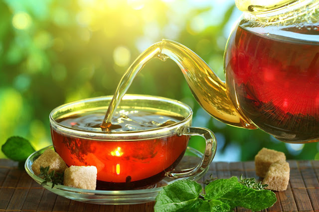 How to make red tea, many country eating red tea with sweet?